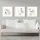 تابلو ژئومتریک صورت دختر T0041