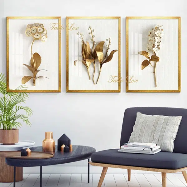 تابلو عکس طرح گل T0082