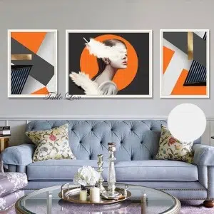 تابلو دکوراتیو چهره دختر T171