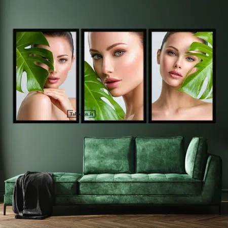 تابلو چهره زن T480