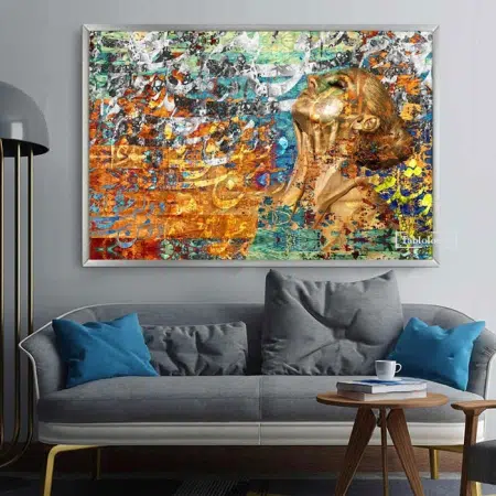 تابلو عکس نوشته شعر T508