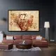 تابلو شعر مدرن T534