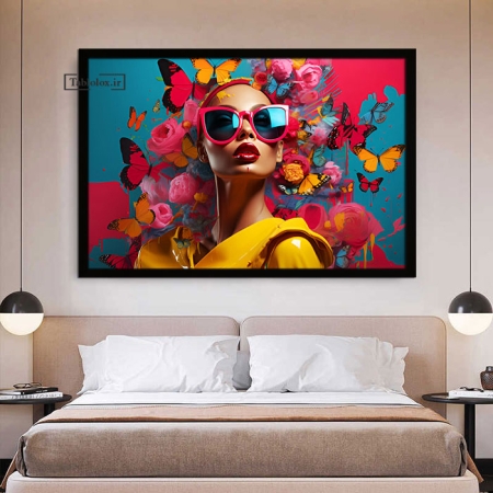 تابلو چهره مدرن T643
