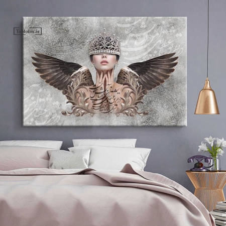 تابلو کالیگرافی فرشته T699