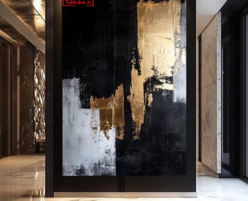 تابلو آبستره انتزاعی TB188