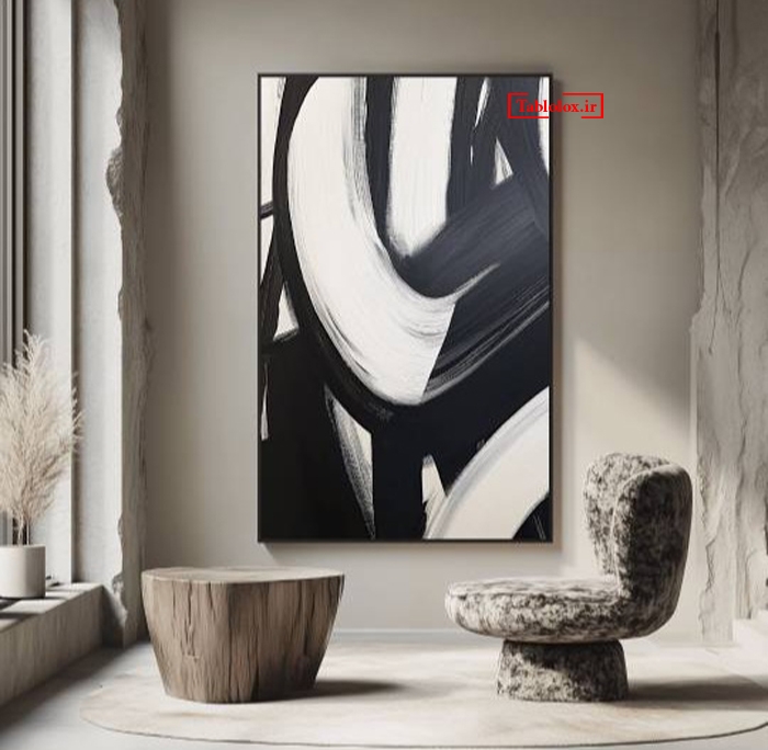 تابلو انتزاعی آبستره TB196