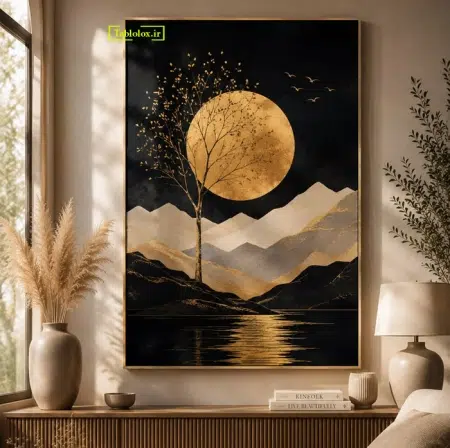 تابلو طلایی لوکس TB280
