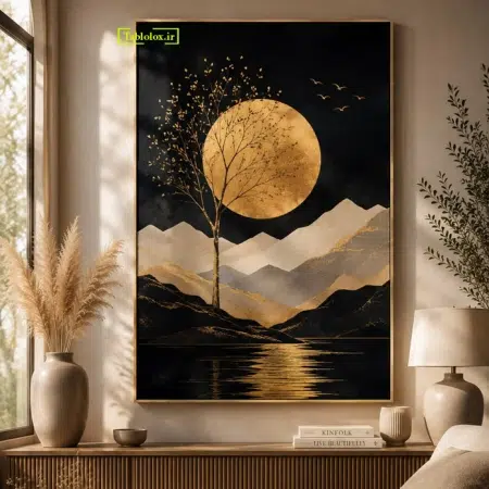 تابلو طلایی لوکس TB280